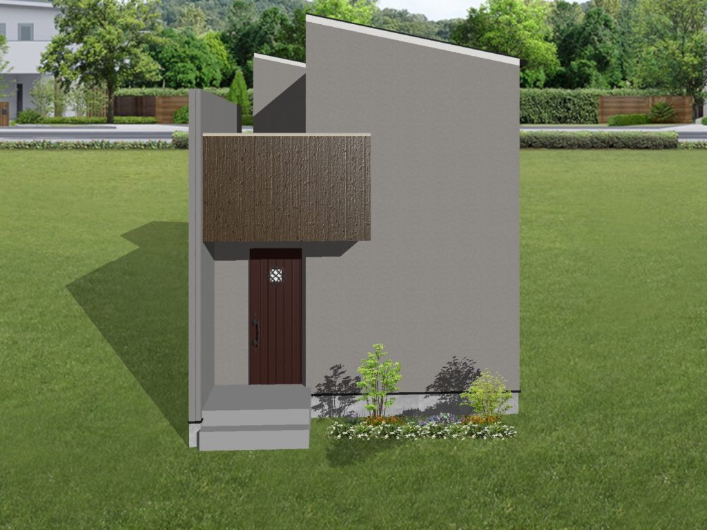 竹園外観パース2